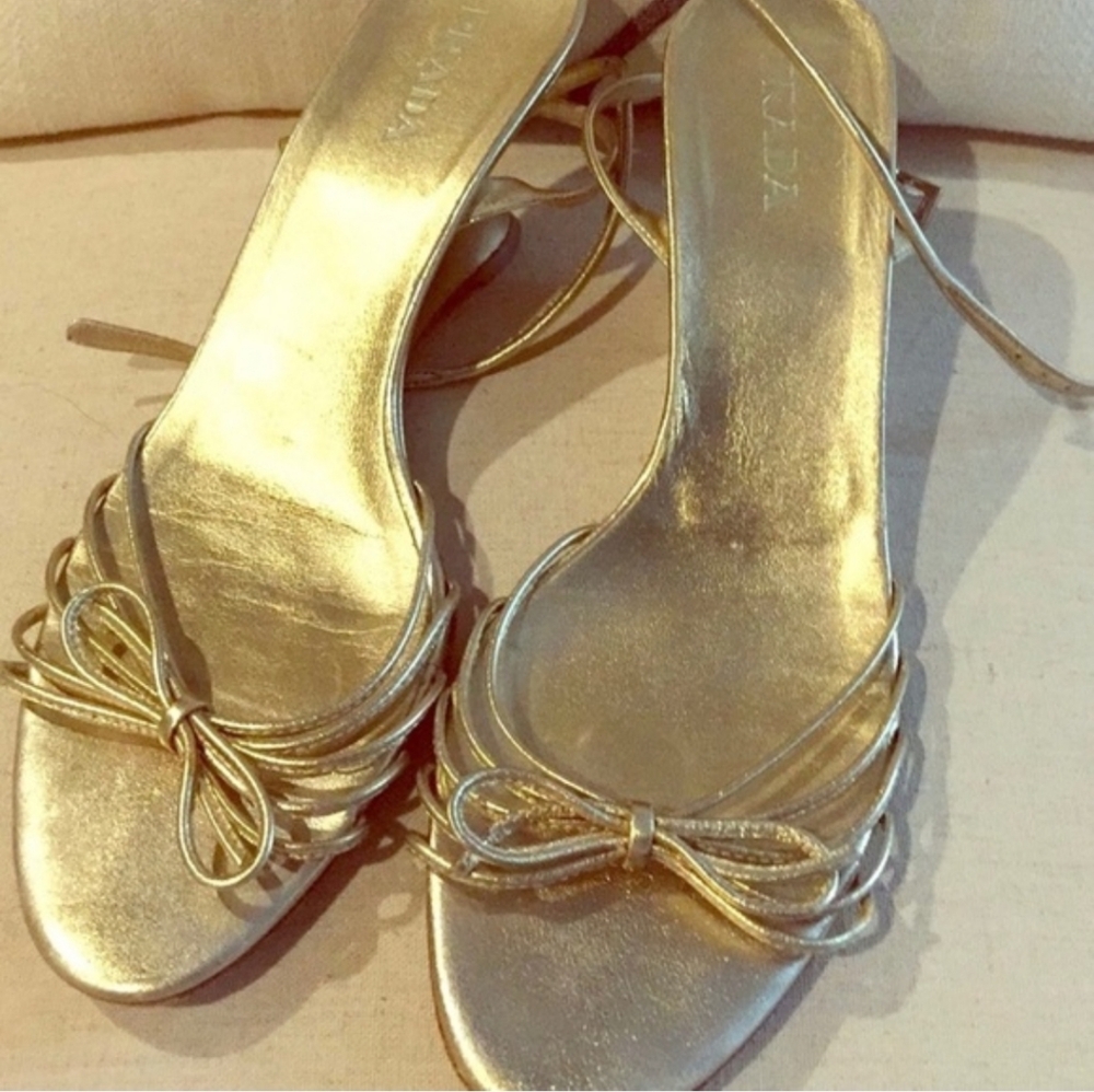 PRADA MINI WEDGES Size 9